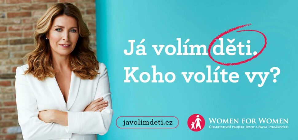 já volím děti ivana tykač women for women